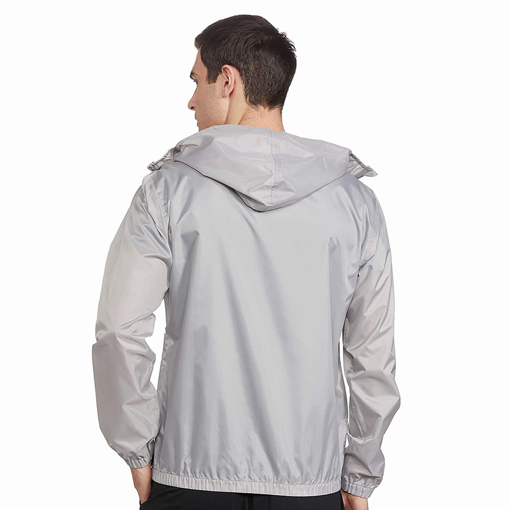 Hestic Sports Wear Summer Hiking Farm Work Rain Jacket Man PU Hooded Rainsuit Pants Outdoor Hunter Fashion Mens Raincoat